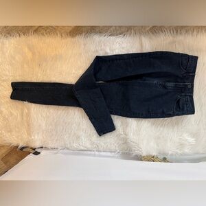 BDG size 26W 29L dark blue jeans, super high rise TWIG ankle